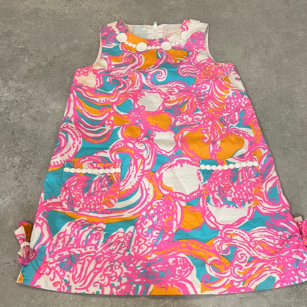Lilly Pulitzer lines shift dress
